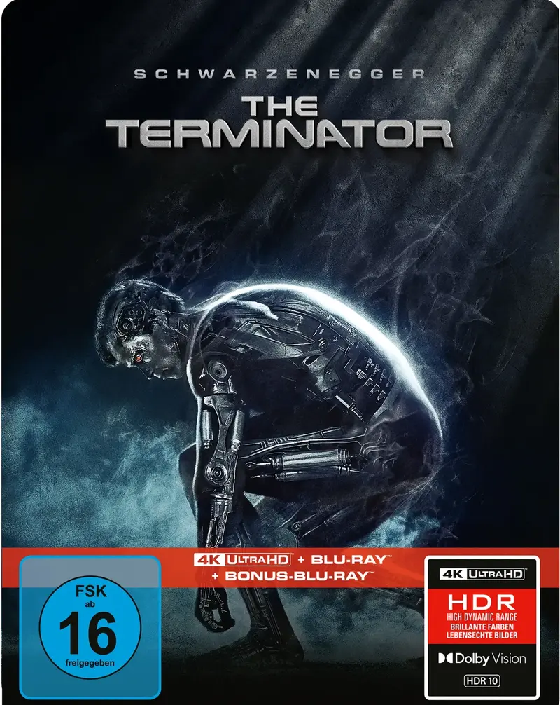 Terminator - Limitiertes 3-Disc SteelBook Cover B - 4K UHD Blu-ray