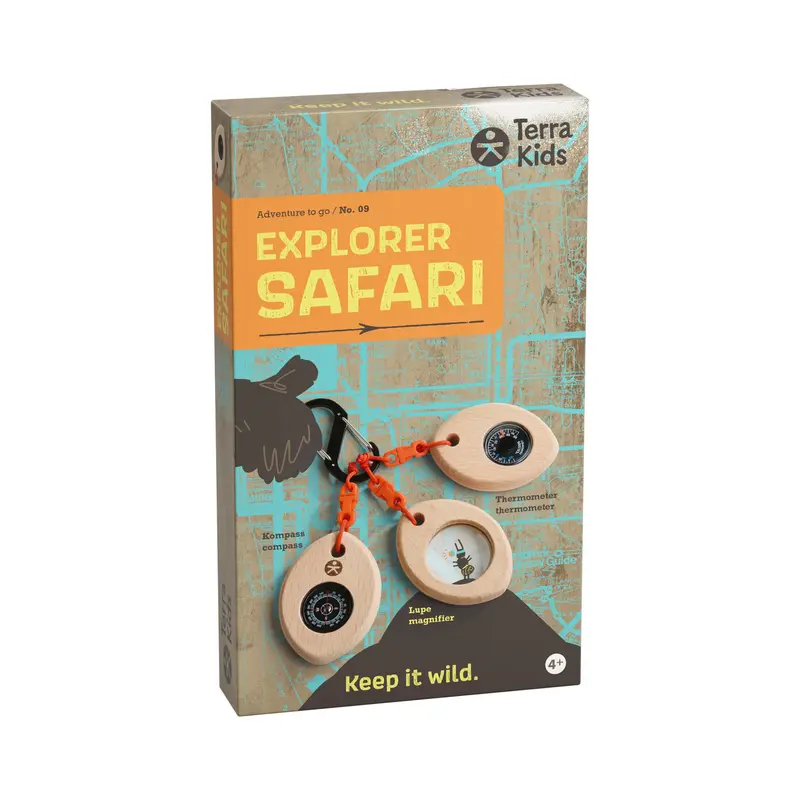 Terra Kids | Adventure to go No. 9 | Explorer Safari. Kompass, Lupe & Thermometer