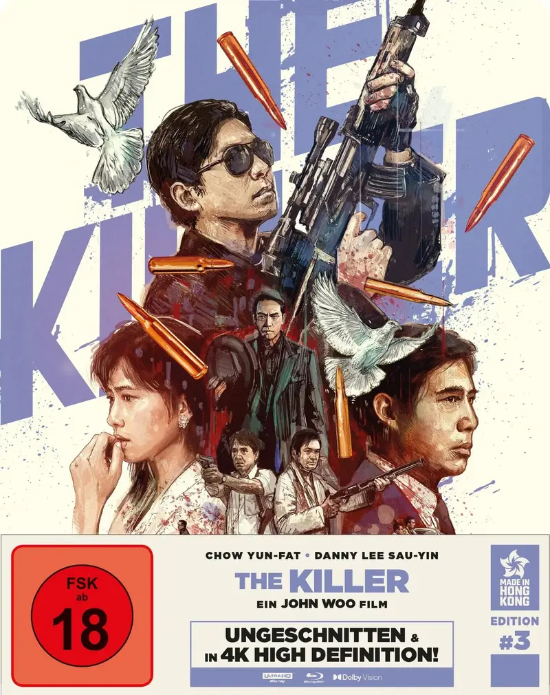 The Killer - Steelbook - 4K UHD + 3 Blu-rays
