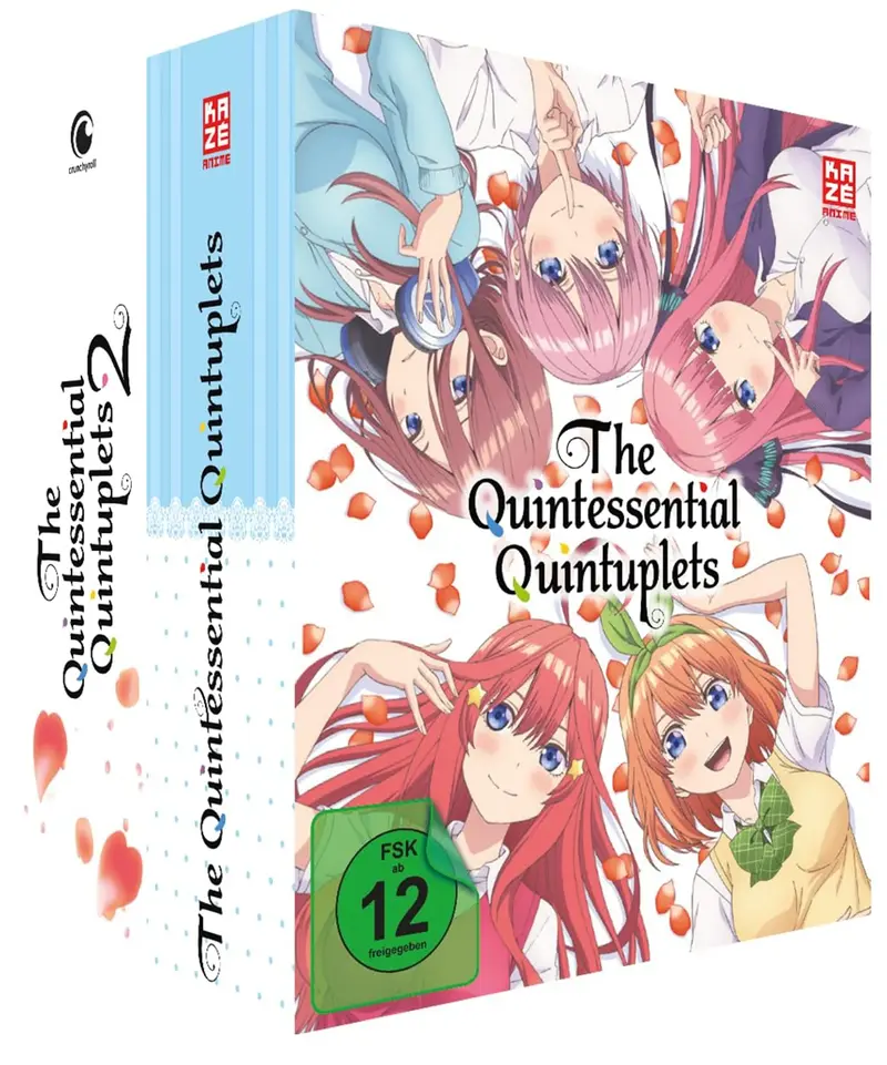 The Quintessential Quintuplets - Staffel 1&2 - Gesamtausgabe - DVD