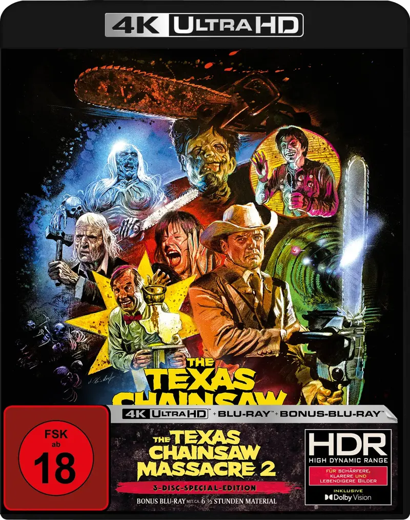 The Texas Chainsaw Massacre 2 - Artwork Keindorf / Gabz - 4K UHD Blu-ray