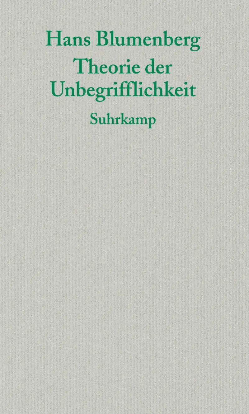 Theorie der Unbegrifflichkeit