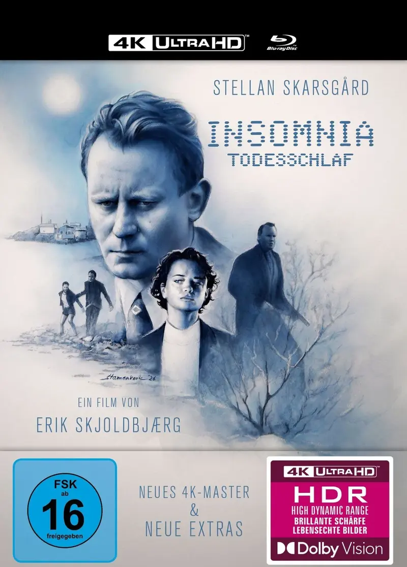 Todesschlaf - Insomnia - Limited Collector's Edition - Mediabook - 4K UHD + Blu-ray