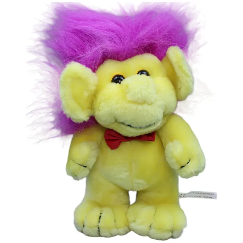Troll, lila Haare