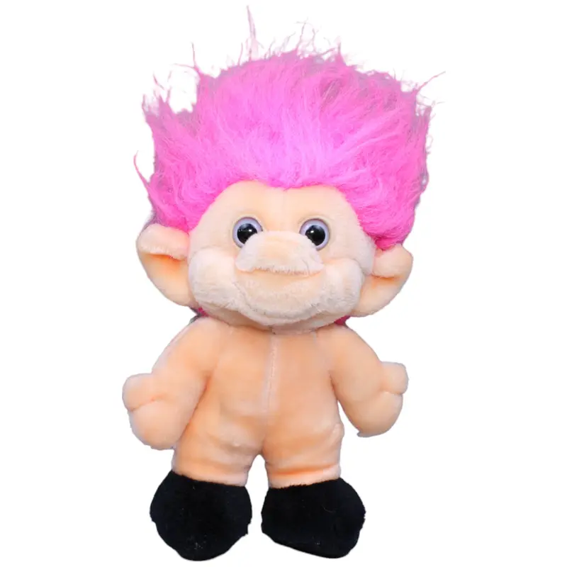 Troll, pinke Haare