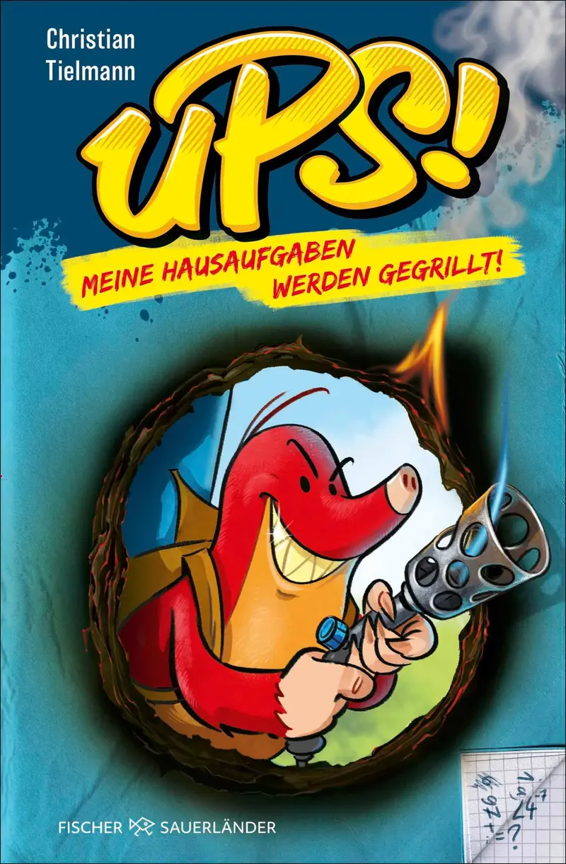 Ups! Meine Hausaufgaben werden gegrillt!