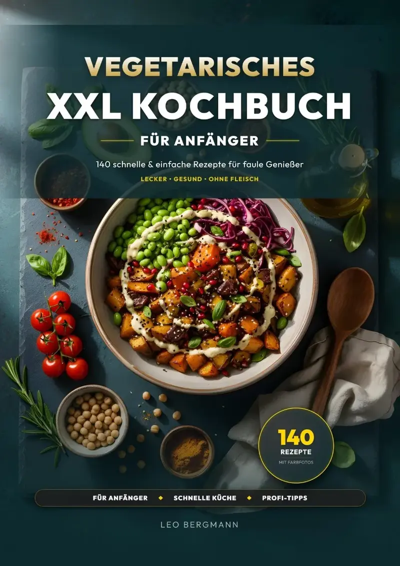 Vegetarisches XXL Kochbuch