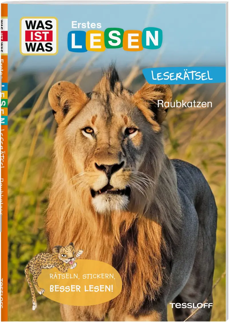 WAS IST WAS Erstes Lesen. Leserätsel Raubkatzen