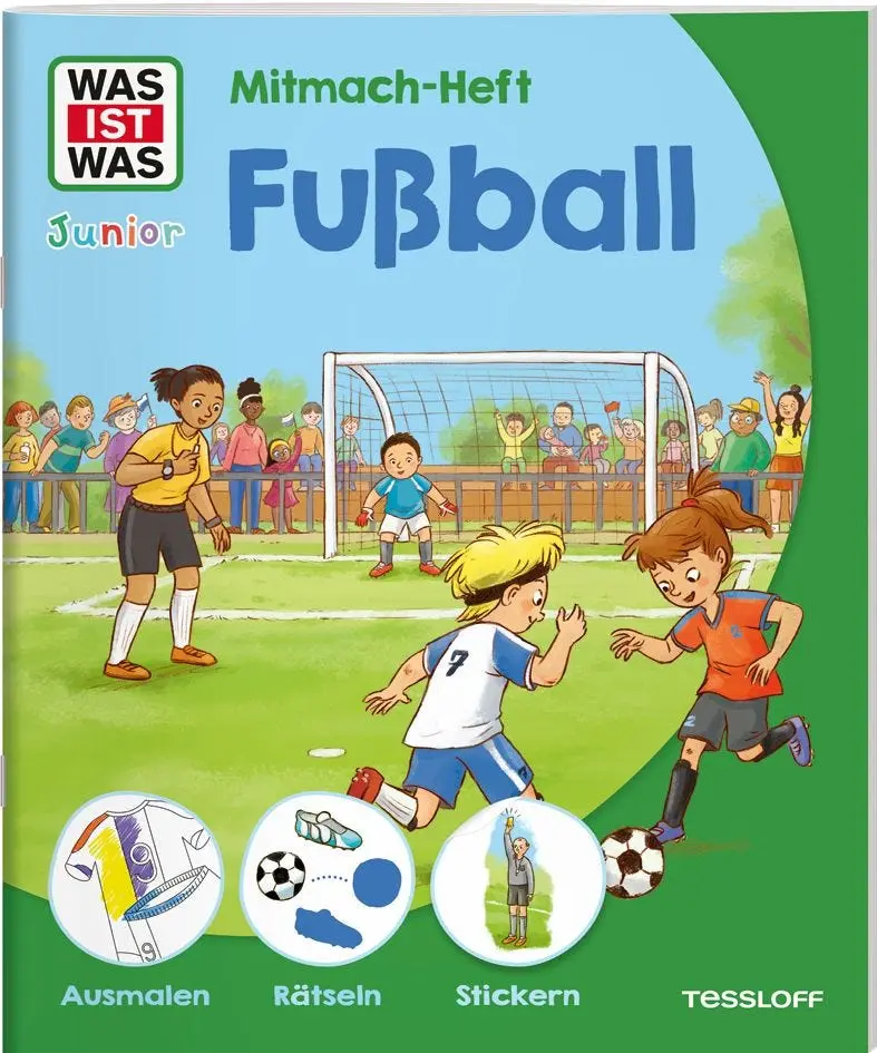 WAS IST WAS Junior // Mitmach-Heft // Fußball