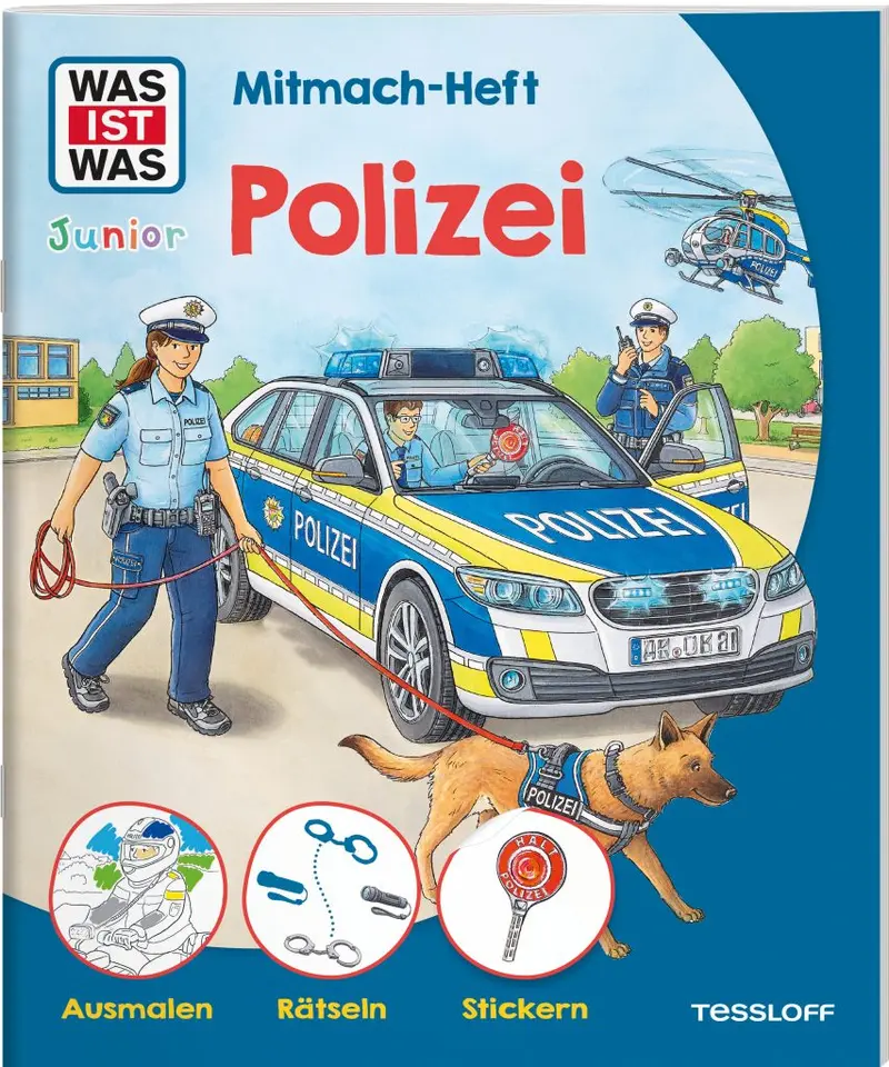 WAS IST WAS Junior // Mitmach-Heft // Polizei