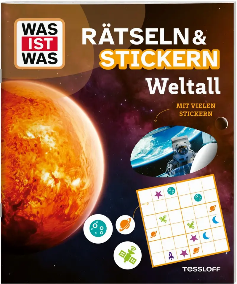 WAS IST WAS Rätseln und Stickern