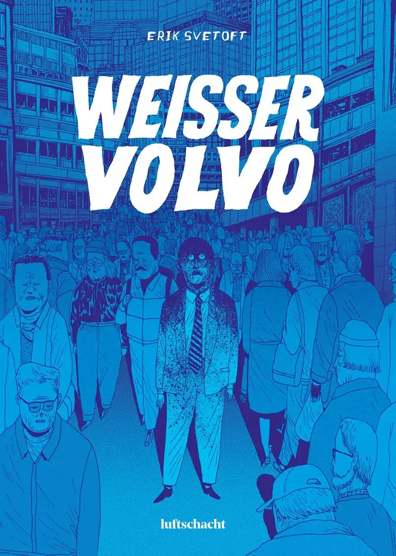 Weißer Volvo