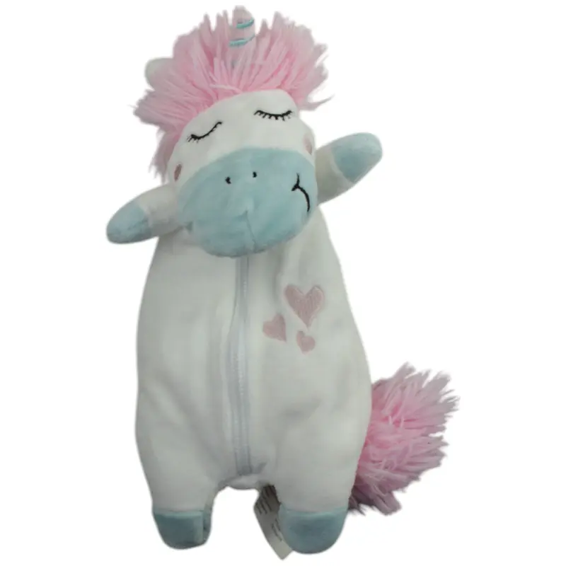 Weißes Einhorn mit rosa Mähne