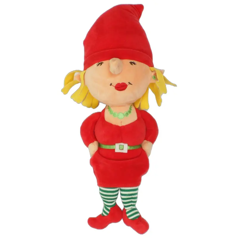 Wichtel Frau mit blonden Haaren