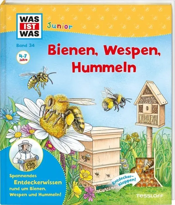 WIW Junior Bd. 34 Bienen - Wespen - Hummeln