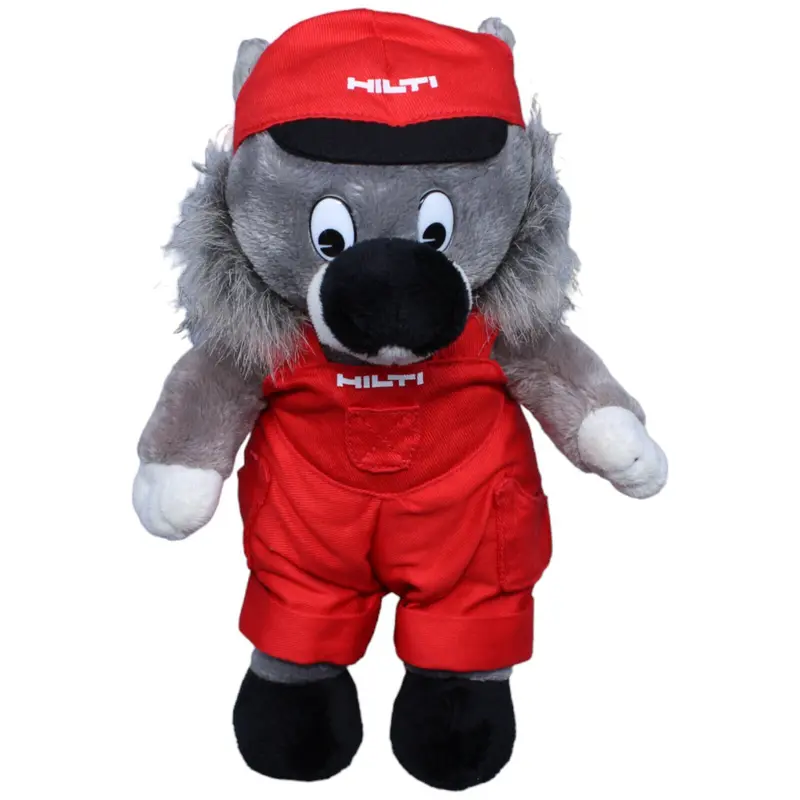 Wolf Henry im rotem Arbeitsoverall