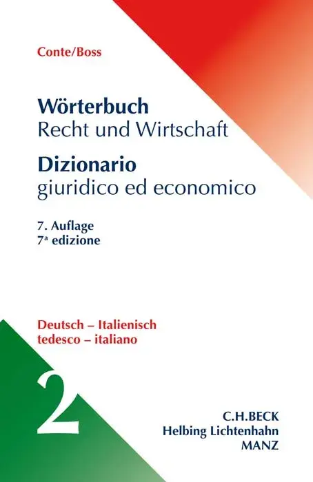 Wörterbuch Recht und Wirtschaft Band 2