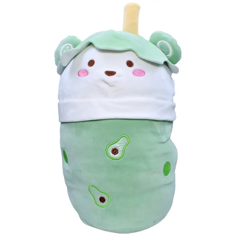 XL Boba Tea Bear, green