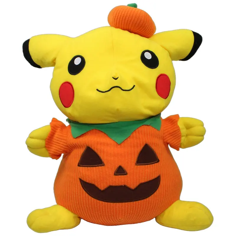 XL Halloween Pikachu in Kürbis Outfit
