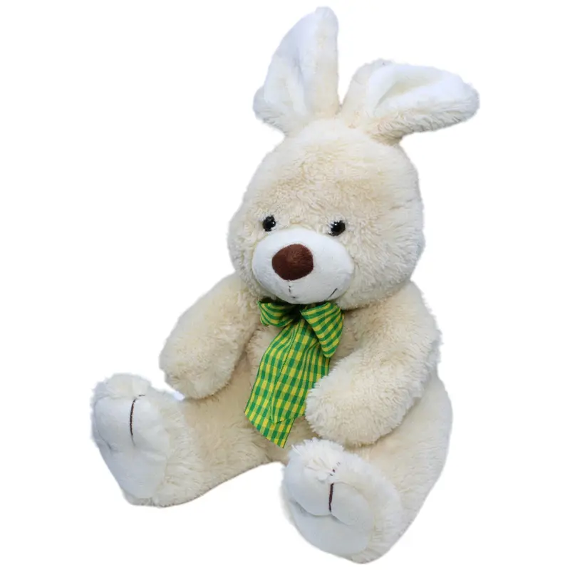 XL Hase mit Schleife, beige