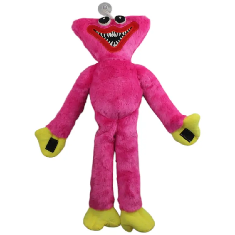 XL Monster aus Videospiel mit Klett-Händen, pink