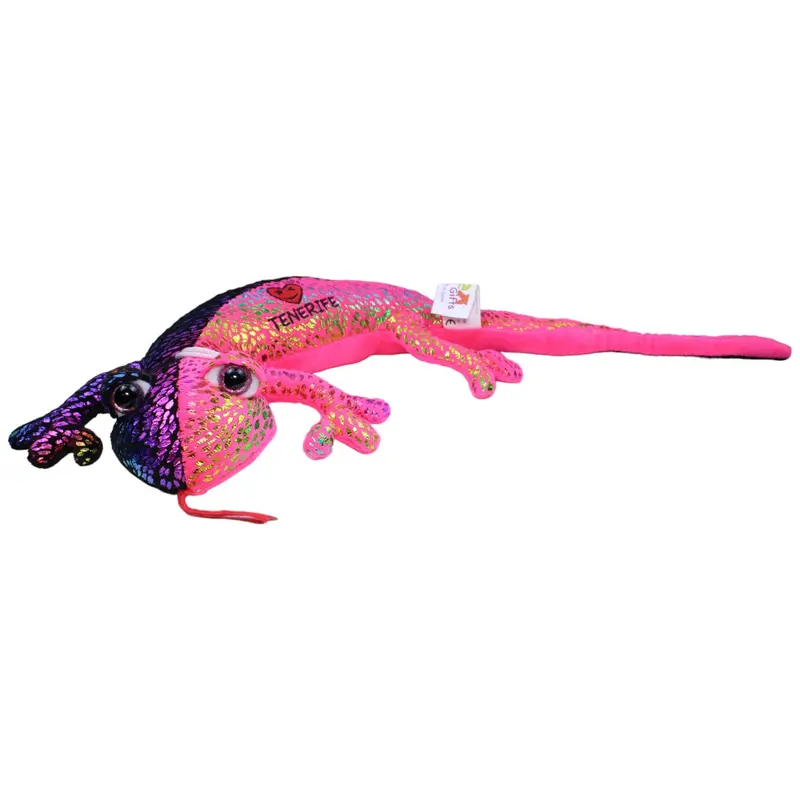 XL Teneriffa Salamander, rosa-schwarz