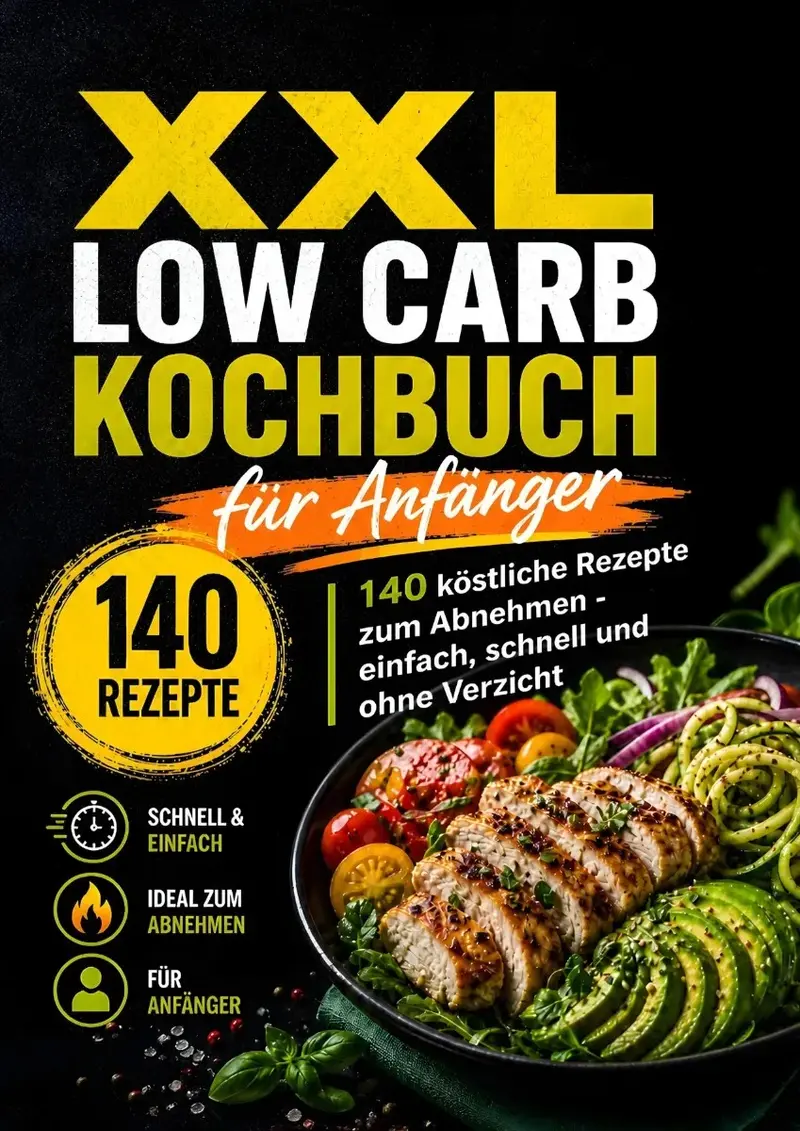 XXL Low Carb Kochbuch für Anfänger