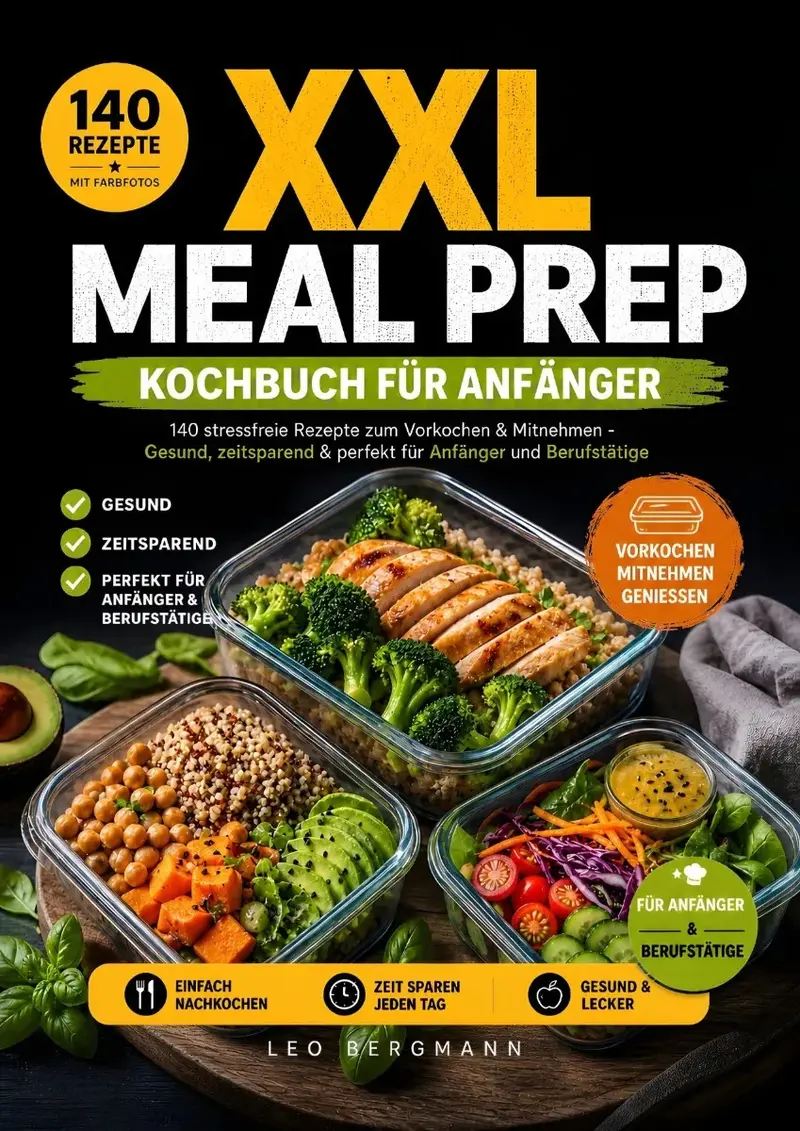 XXL Meal Prep Kochbuch für Anfänger