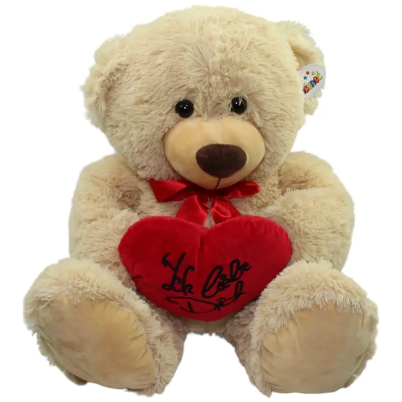 XXL Teddybär mit Herz "Ich liebe Dich"