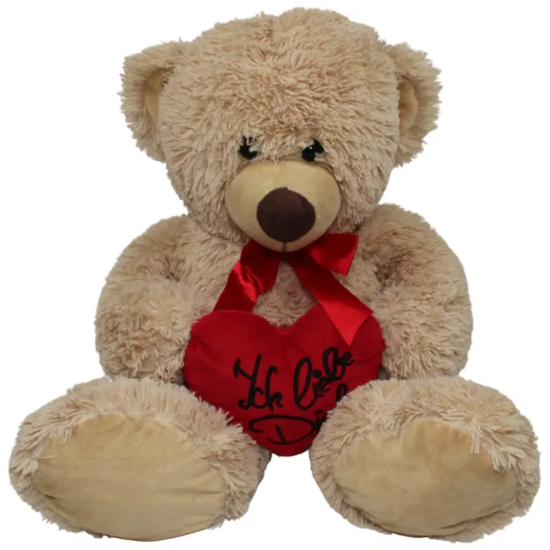 XXL Teddybär mit Herz "Ich liebe Dich"