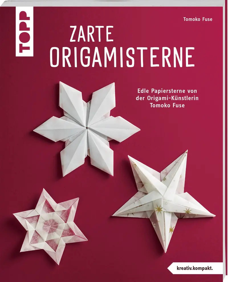 Zarte Origamisterne