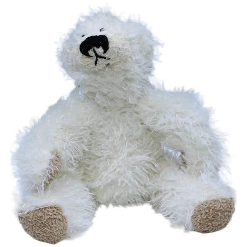 Zottel-Eisbär, sitzend